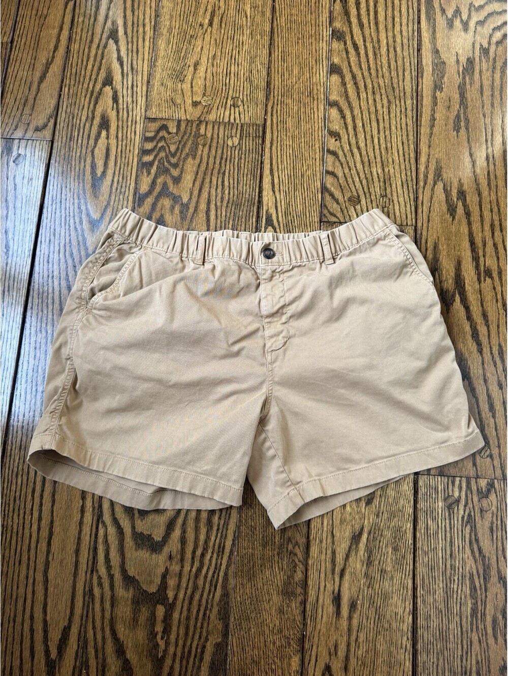 Bear Bottom Men's Khaki Shorts Size XXL Elastic Waist